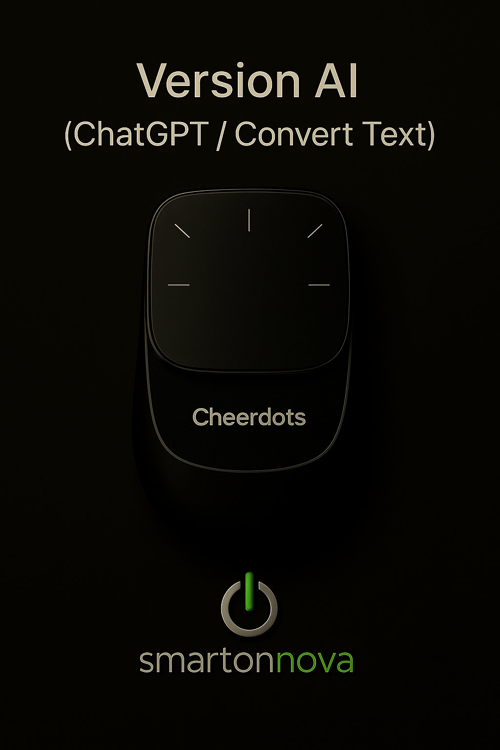 Cheerdots 2 β Smart Magnetic Split Air Mouse