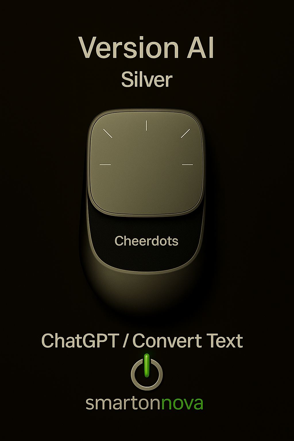 Cheerdots 2 β Smart Magnetic Split Air Mouse